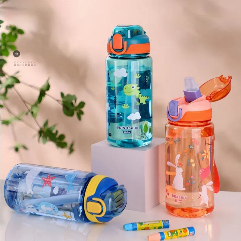 Garrafa de Água Infantil à Prova de Vazamento