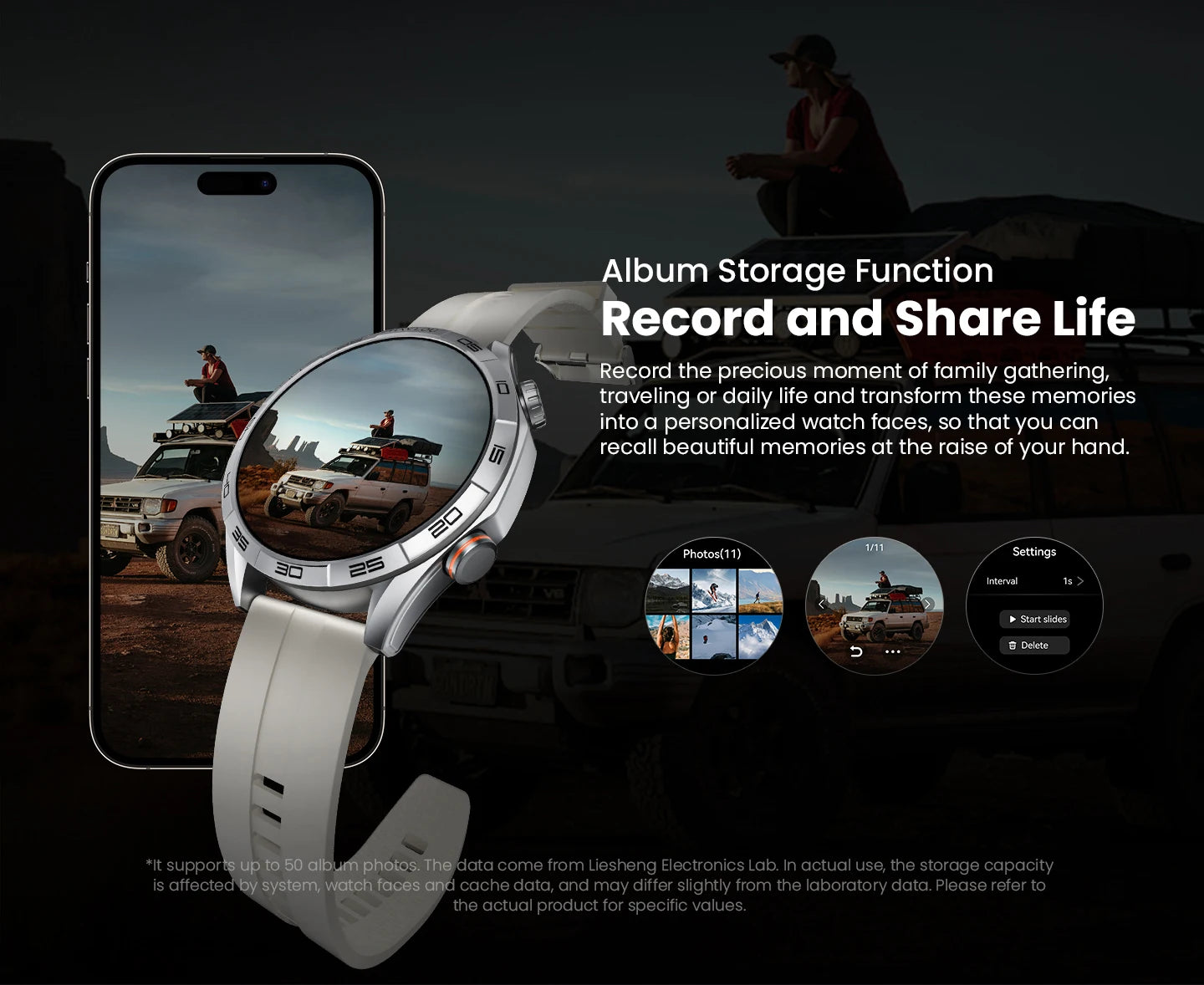 Smartwatch Solar 5 com Chamadas Bluetooth