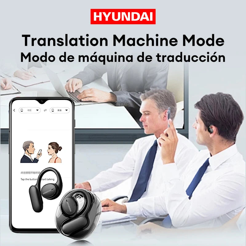 Fone Tradutor Inteligente Hyundai OpenAir5 AI Tempo Real