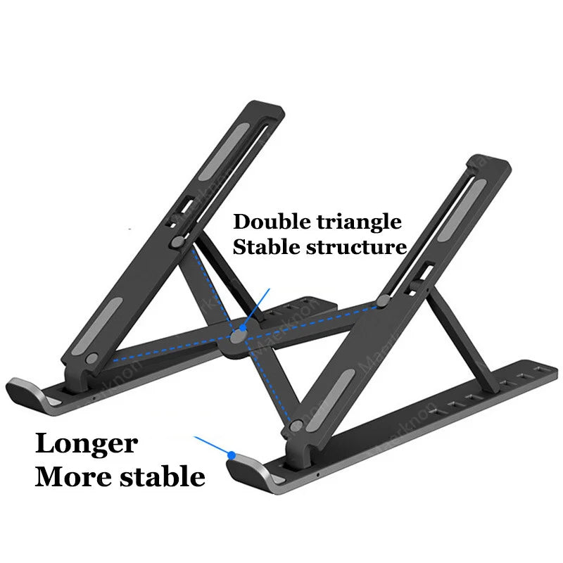 Suporte Ajustável para Laptop Universal, Dobrável