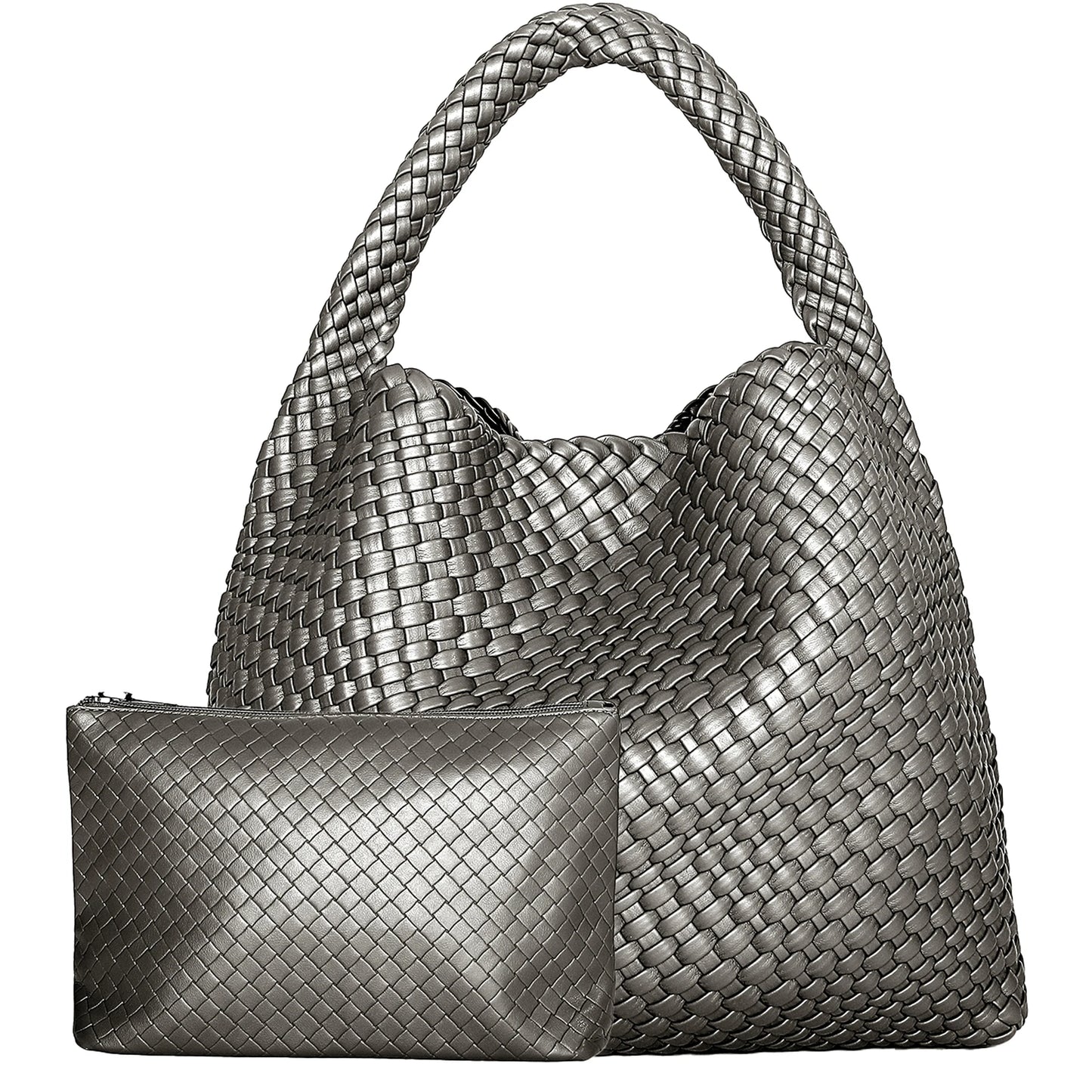 Bolsa Tote Trançada Grande
