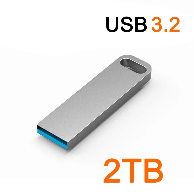 Pen Drive USB 3.2 – Alta Velocidade, Tipo-C, à Prova d’Água
