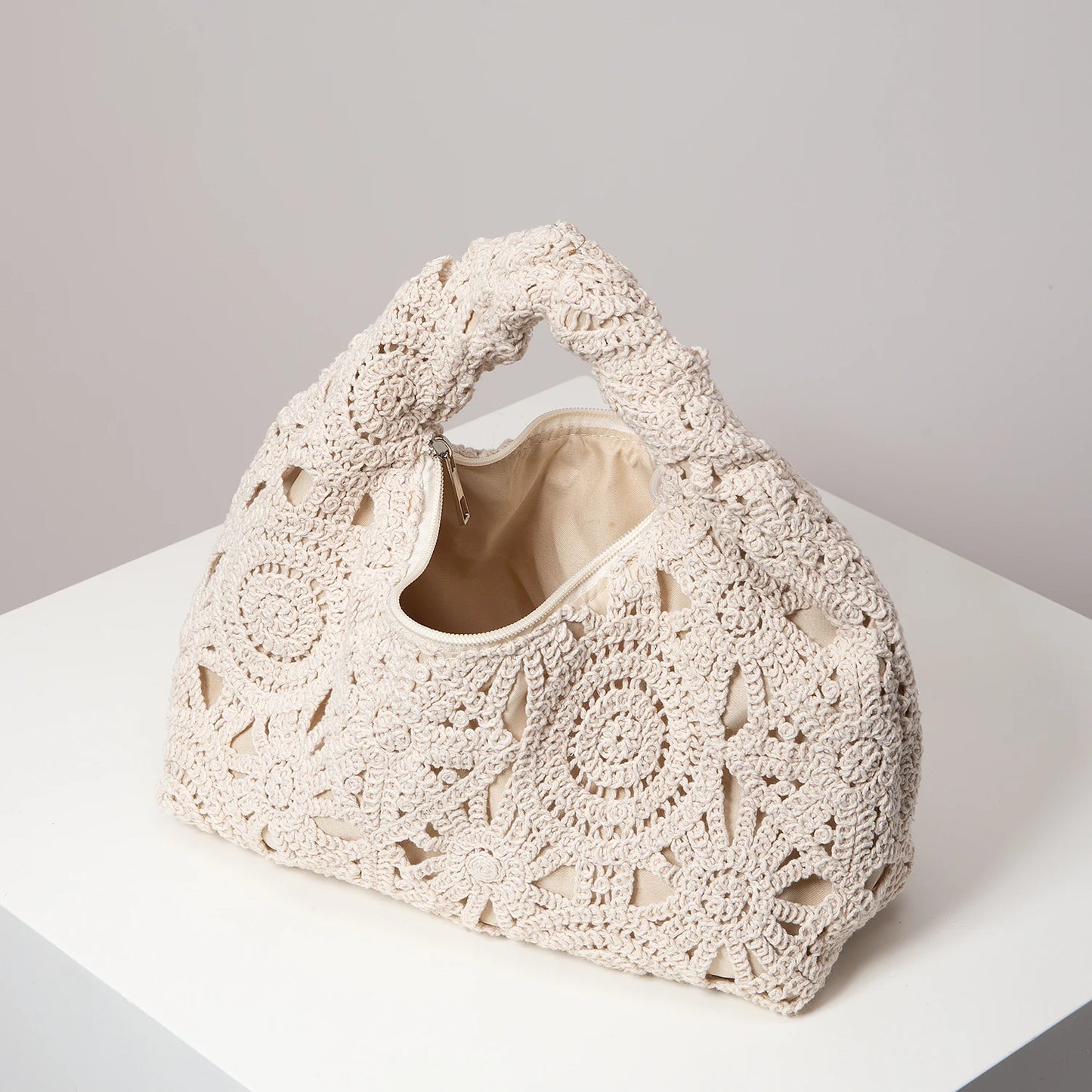 Bolsa Boho Crochê