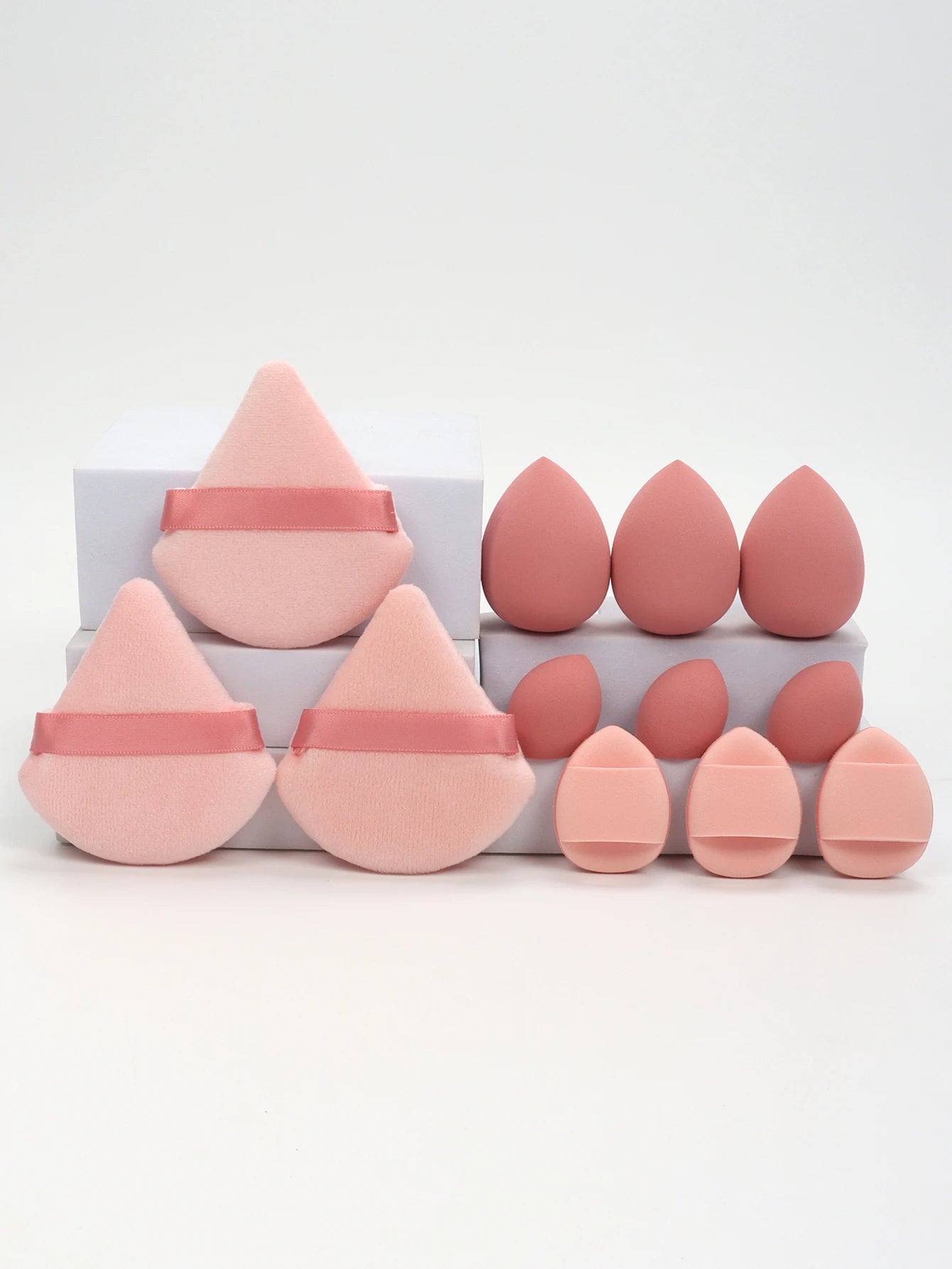 Conjunto de Esponjas Maquiagem 12 Peças