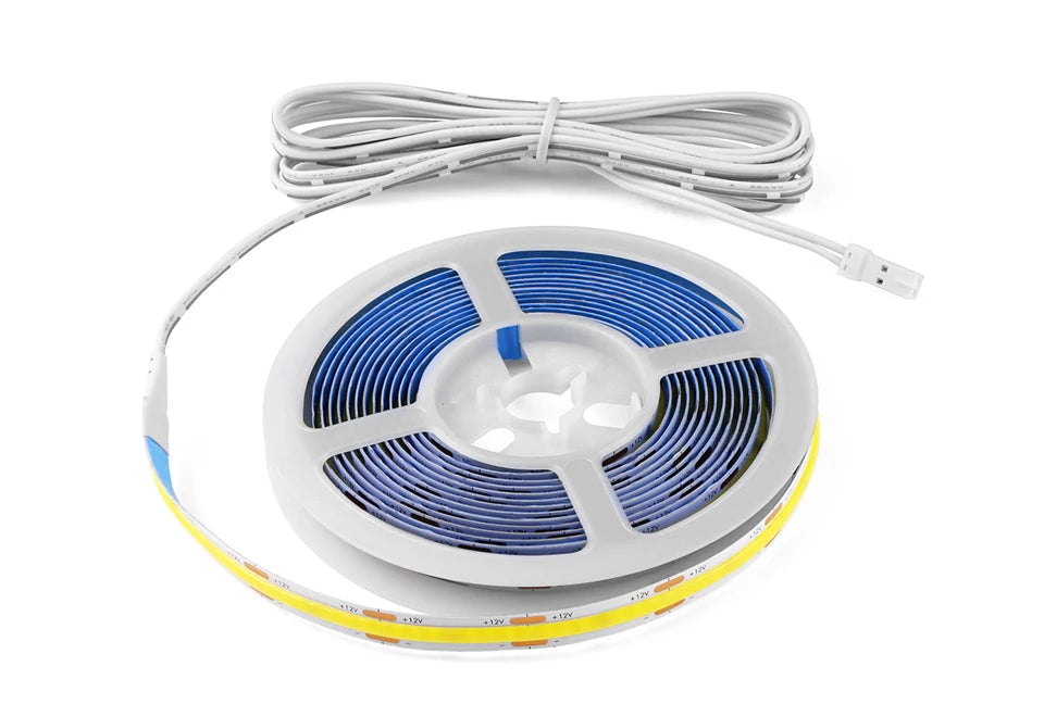 Fita LED para Armário com Sensor de Toque – Regulável, Ideal para Móveis de Madeira e Exposição