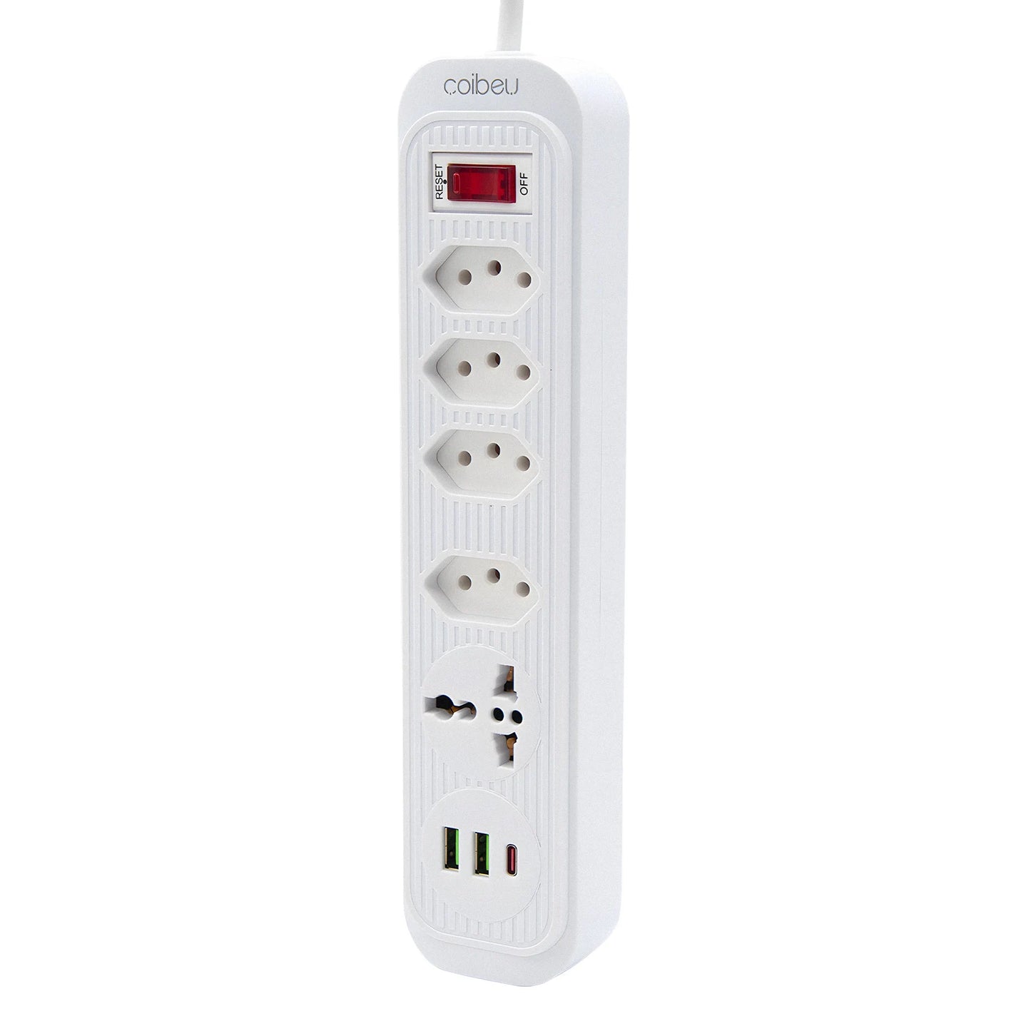 Régua Extensão de Tomadas e Porta USB