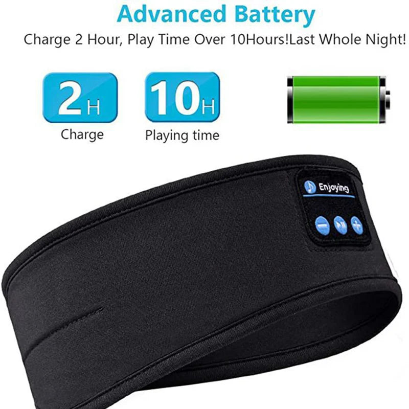 Fones Bluetooth com Faixa de Cabeça – Headset Esportivo