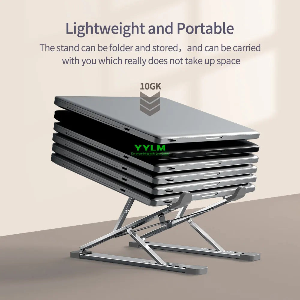 Suporte para Laptop em Alumínio Ajustável