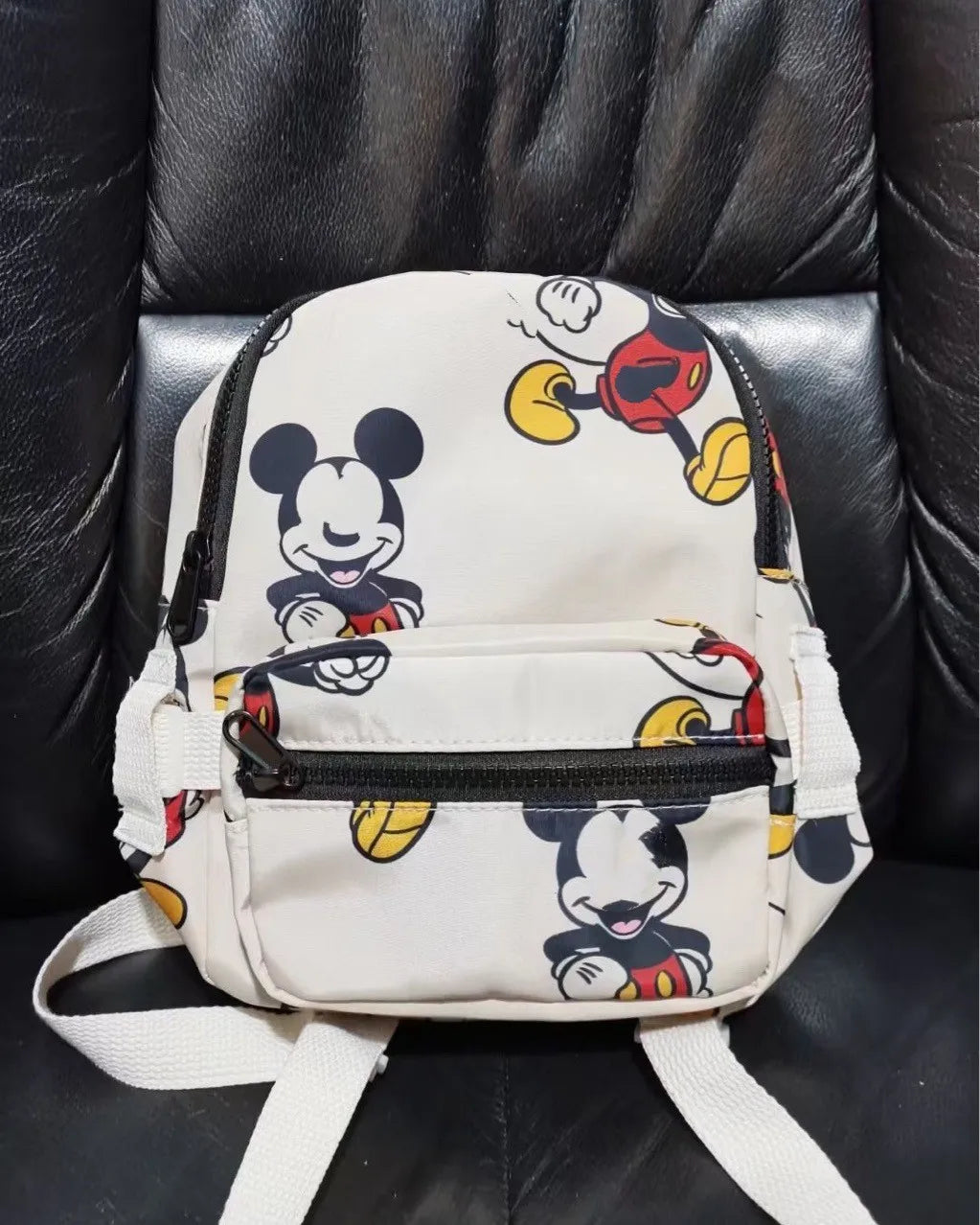 Mochila Nylon Infantil Disney Mickey Mouse