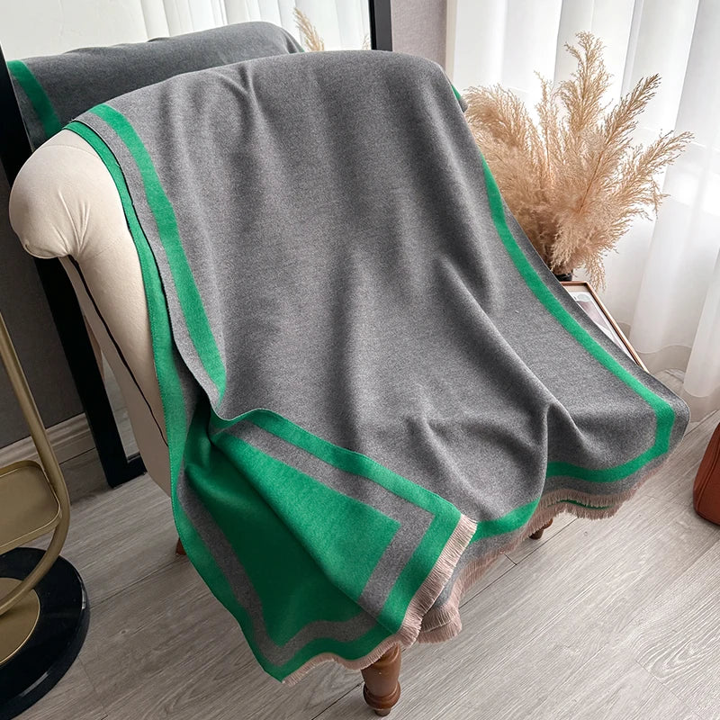 Cachecol Pashmina Luxo Toque de Cashmere