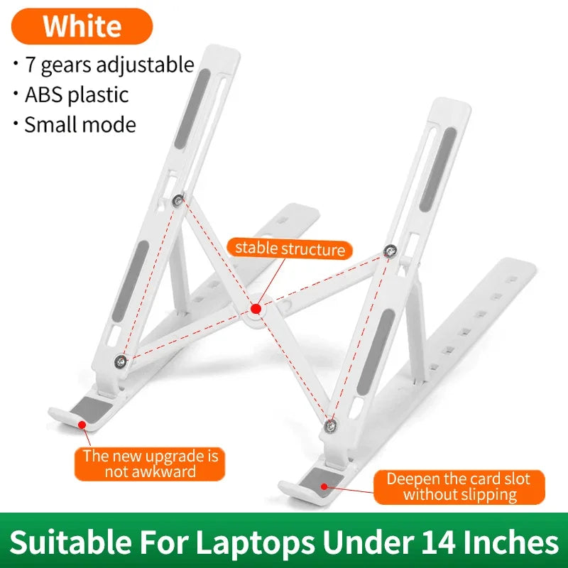 Suporte Ajustável para Laptop Universal, Dobrável