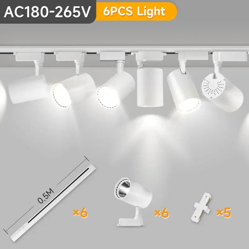 Luminária de Trilho LED para Teto