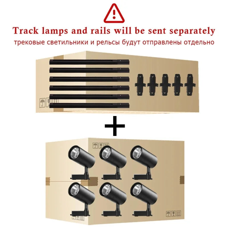 Luminária de Trilho LED para Teto