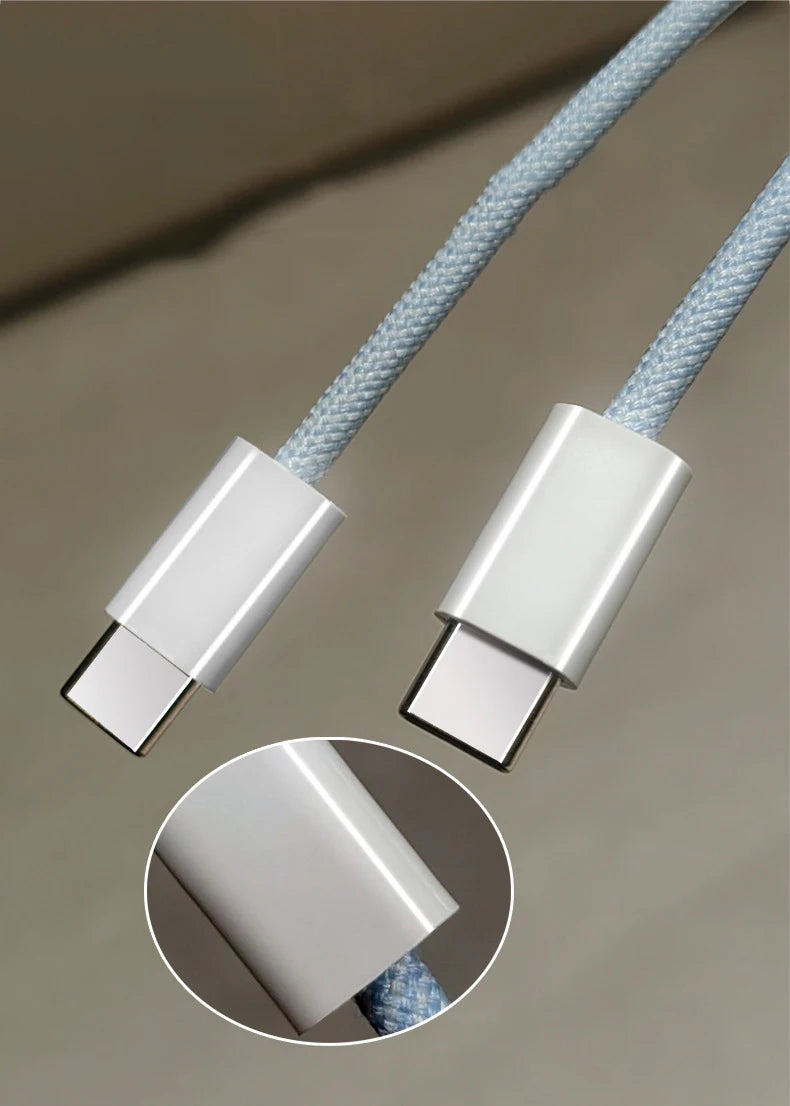 Cabo USB-C Type C - Carregamento Rápido