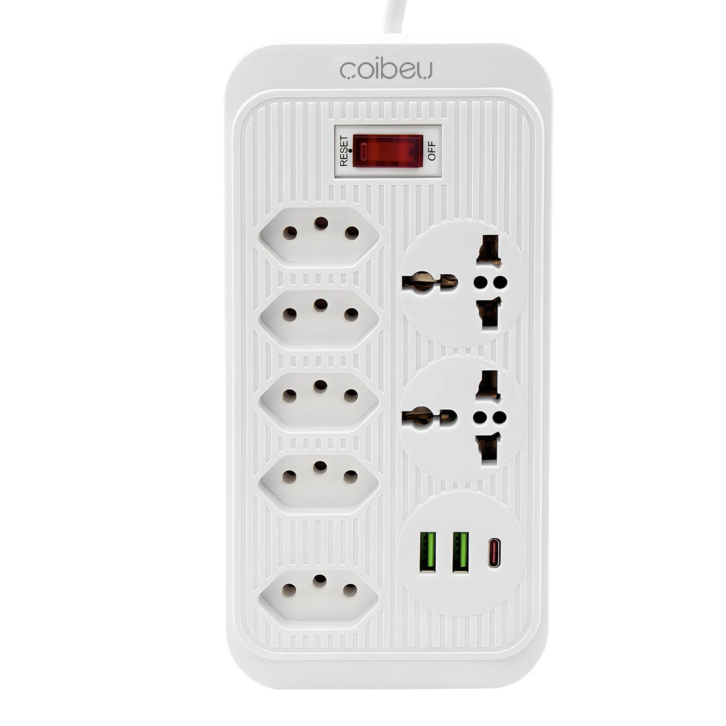 Régua Extensão de Tomadas e Porta USB
