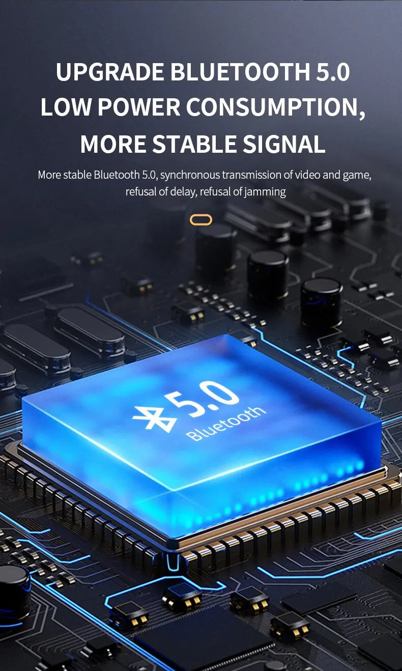 Alto-falante Bluetooth Portátil – Som Estéreo com Graves Potentes e Carregamento USB