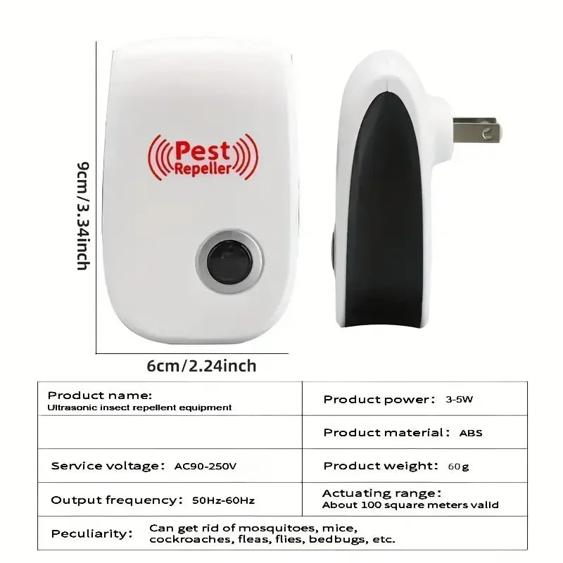 Repelente Ultrassônico Plug-In