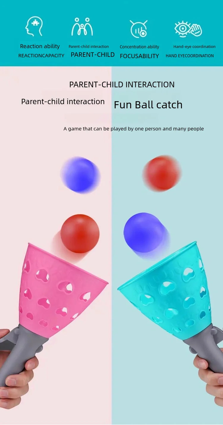 Brinquedo Vai Vem Bolas Elásticas Interativa