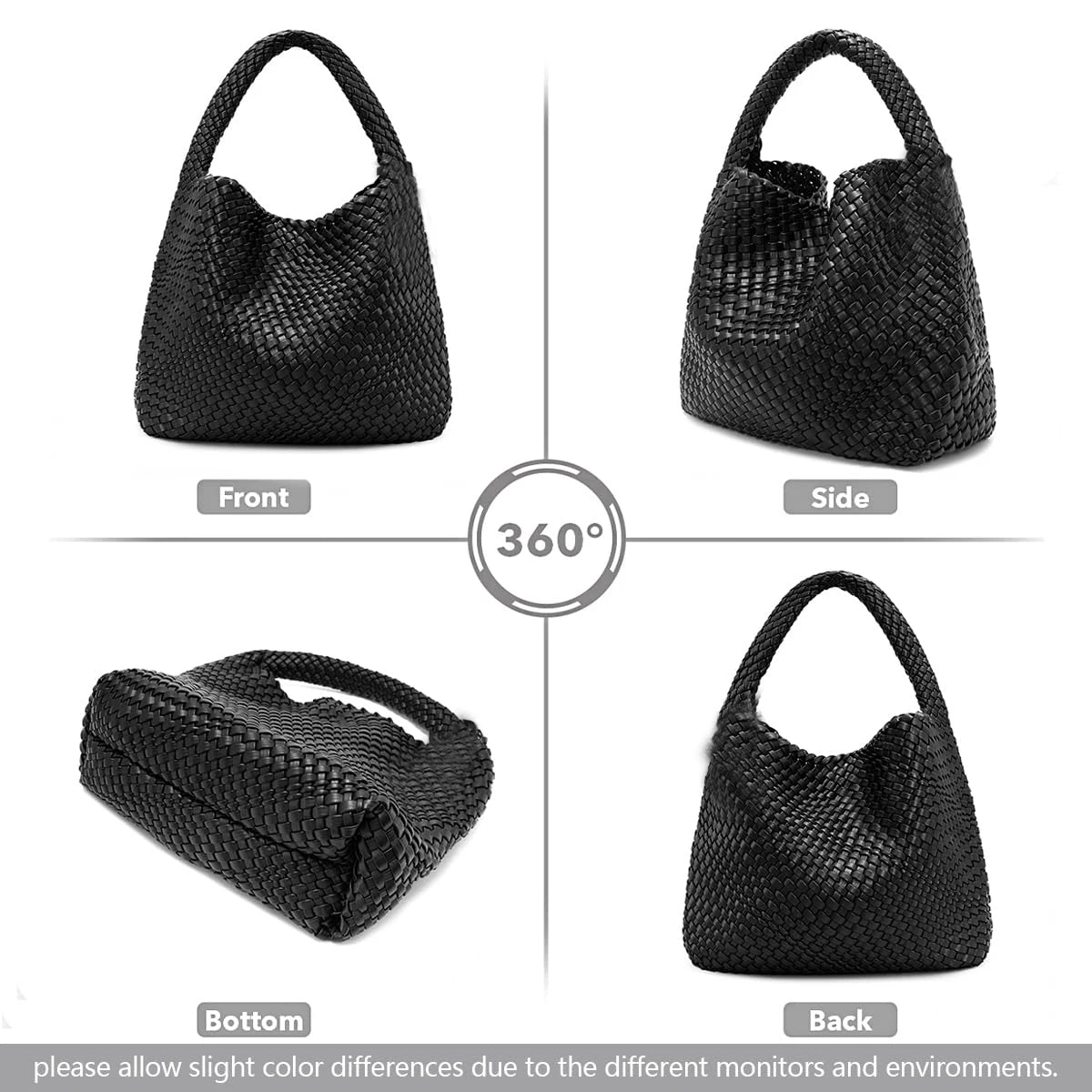 Bolsa Tote Trançada Grande