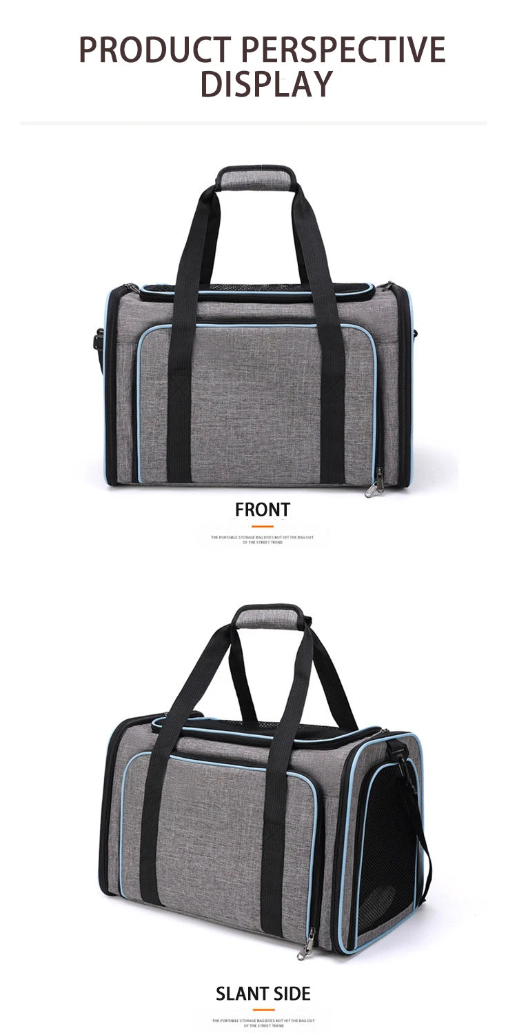 Bolsa de Transporte Pet Expansível e Dobrável