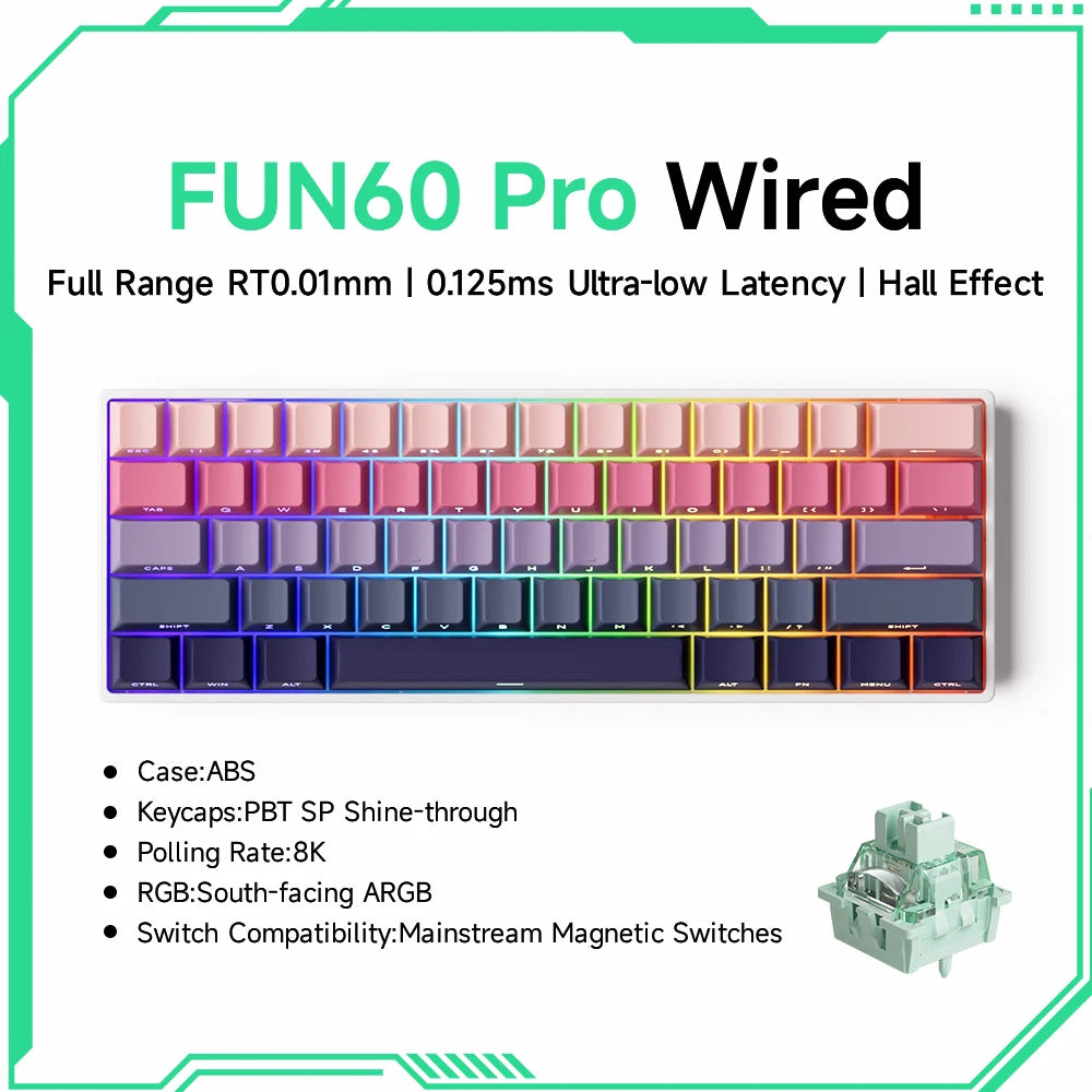 Teclado Mecânico com Switch Magnético
