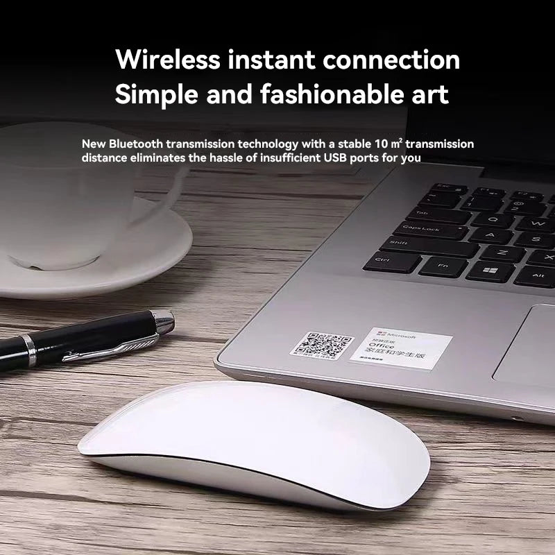 Mouse Sem Fio Multi-Touch Bluetooth 5.0
