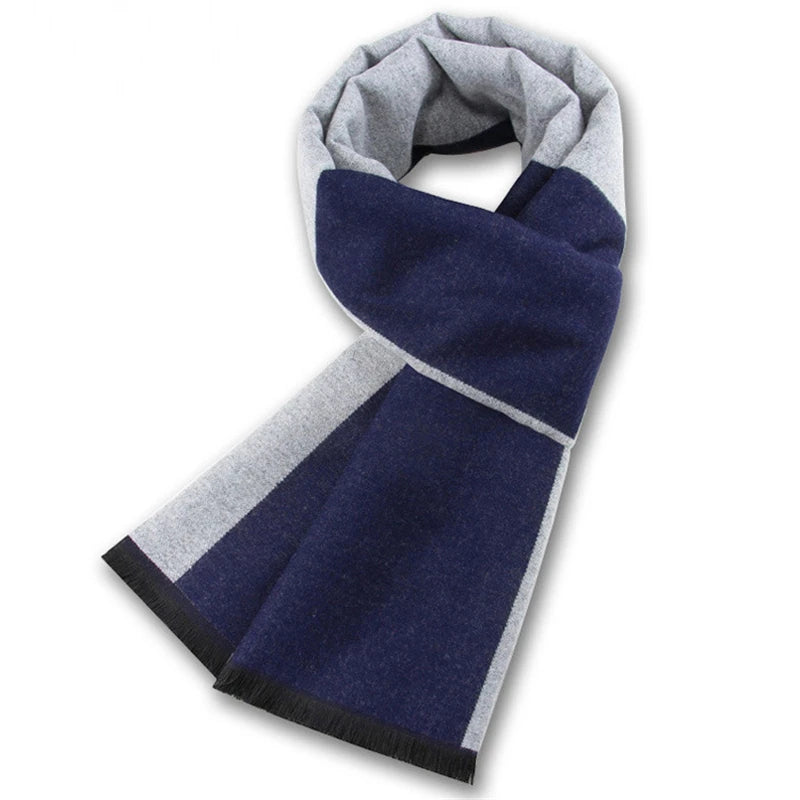 Cachecol Masculino Xadrez — Estilo e Conforto para os Dias Frios