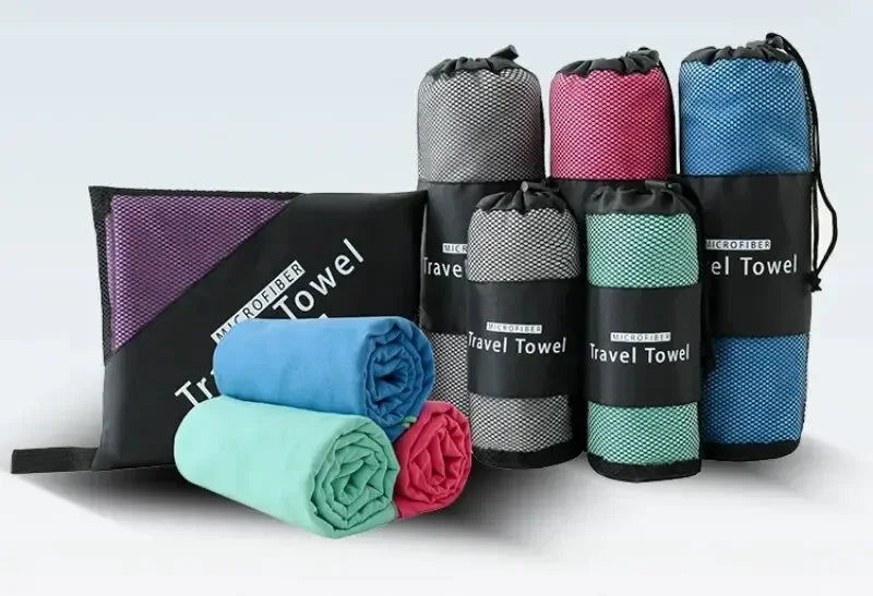 Toalha Esportiva Microfibra de Secagem Rápida 40x80 cm