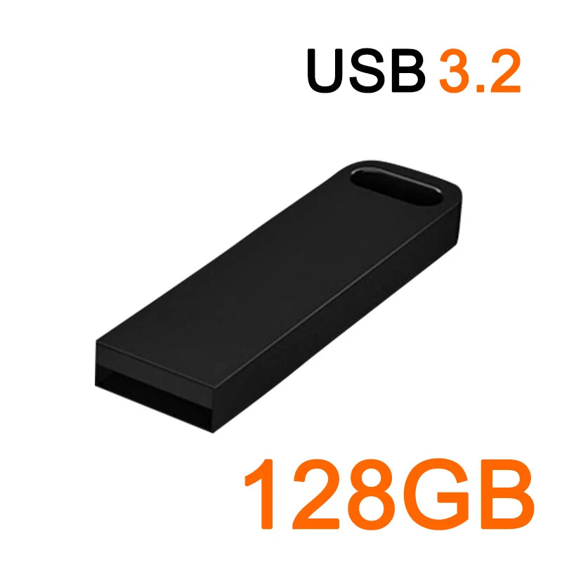 Pen Drive USB 3.2 – Alta Velocidade, Tipo-C, à Prova d’Água