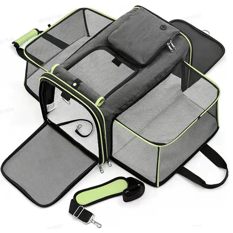 Bolsa de Transporte Pet Dobrável e Expansível