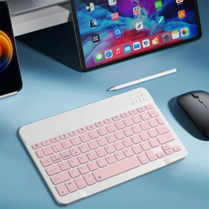 Teclado Silencioso Bluetooth Recarregável