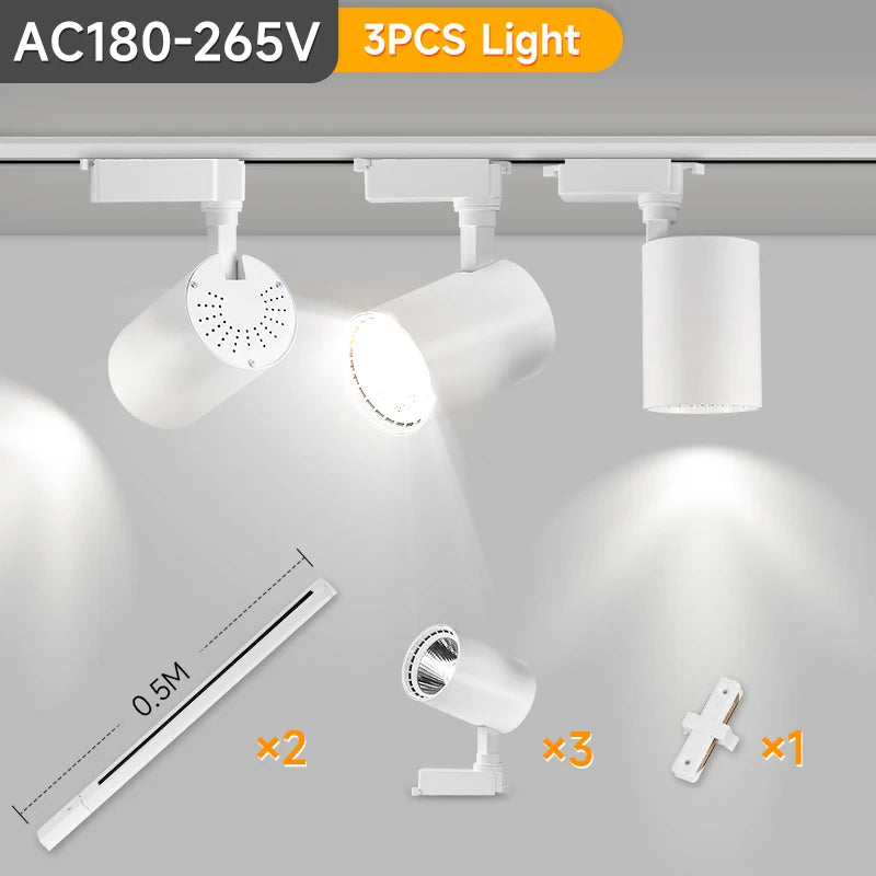 Luminária de Trilho LED para Teto