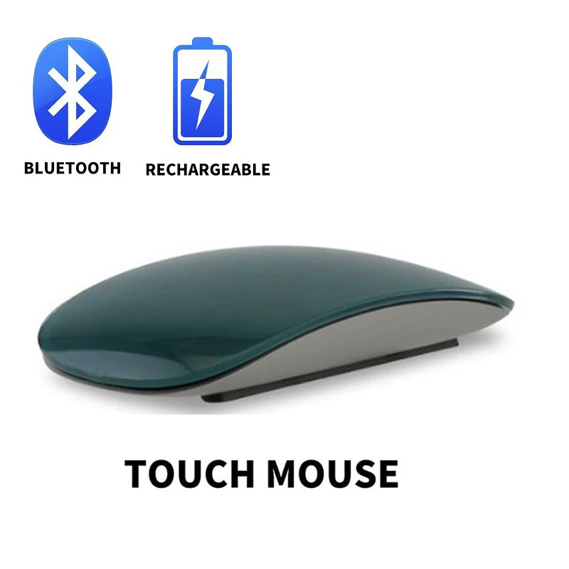 Mouse Bluetooth Silencioso Recarregável Ergonômico