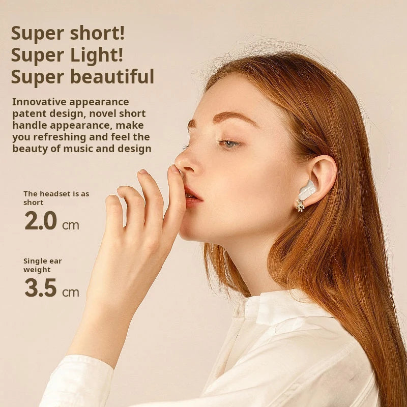 Fones de ouvido Bluetooth Estéreo alta fidelidade sem fio com microfone