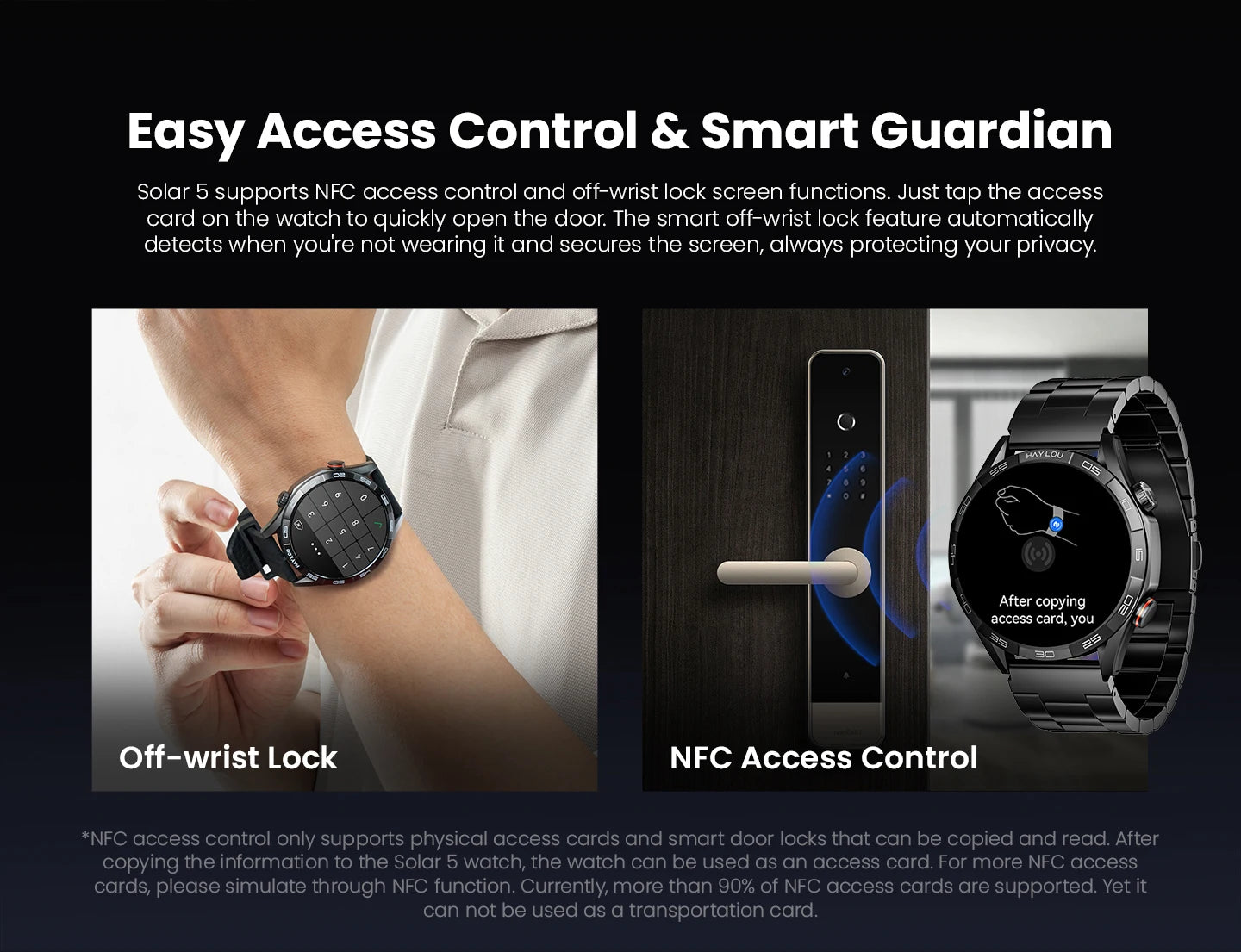 Smartwatch Solar 5 com Chamadas Bluetooth