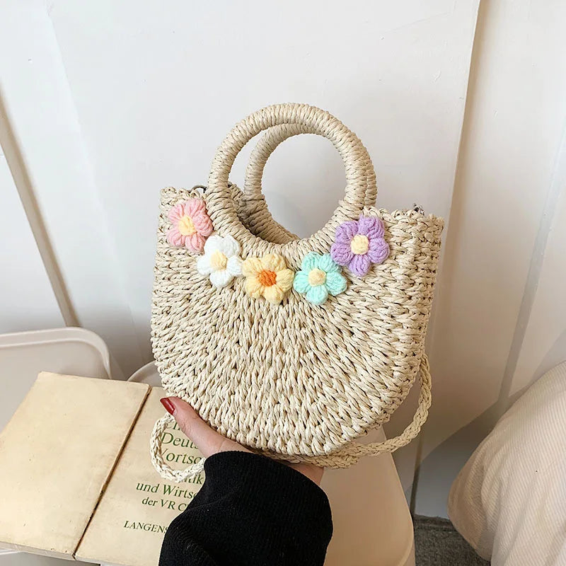 Bolsa Redonda de Palha