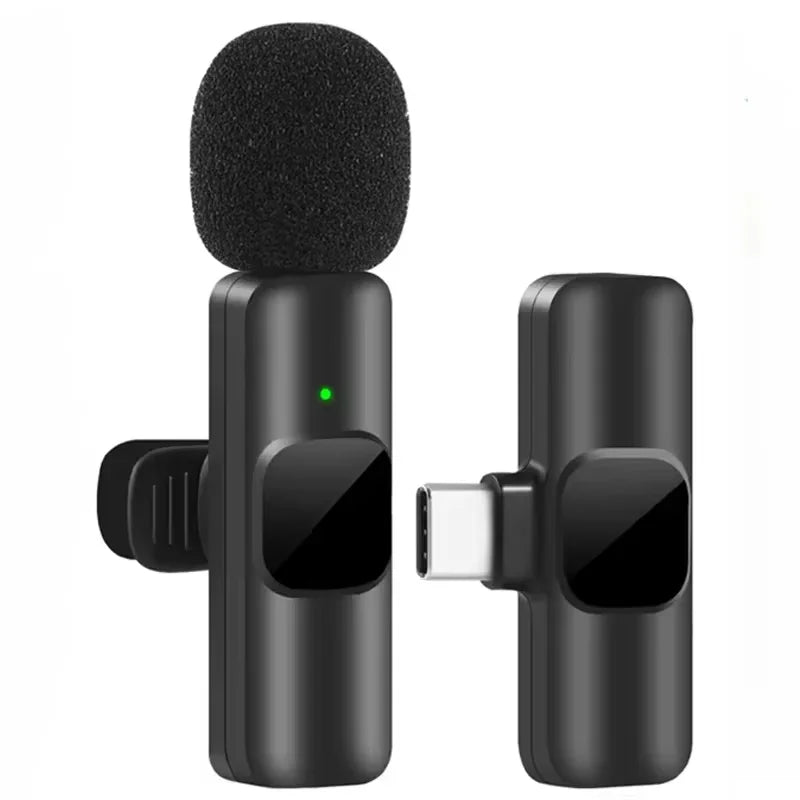 Microfone Sem Fio captação de áudio em 360°