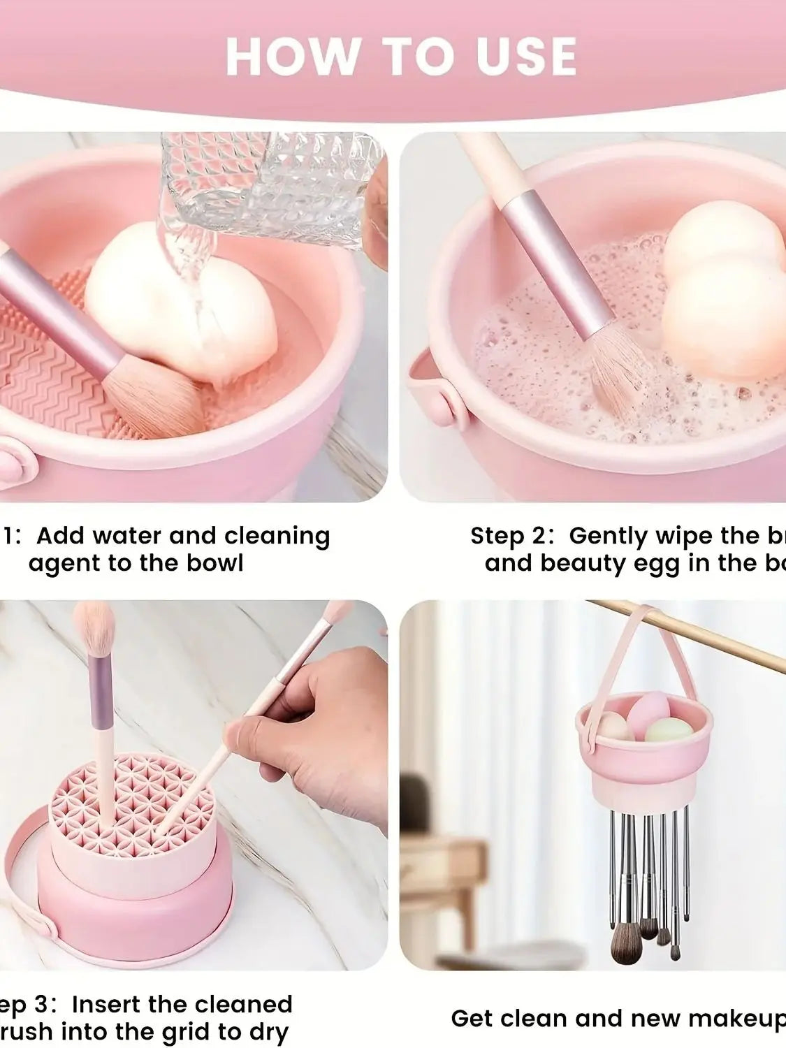 Tapete de Limpeza 3-em-1 em Silicone