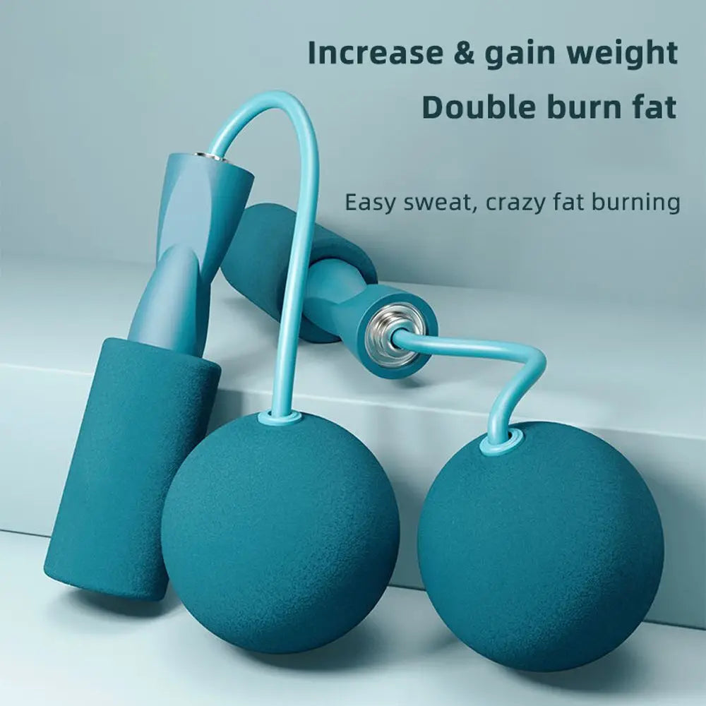 Corda de Pular Sem Fio com Bola Pesada - Fitness e Treinamento Aeróbico