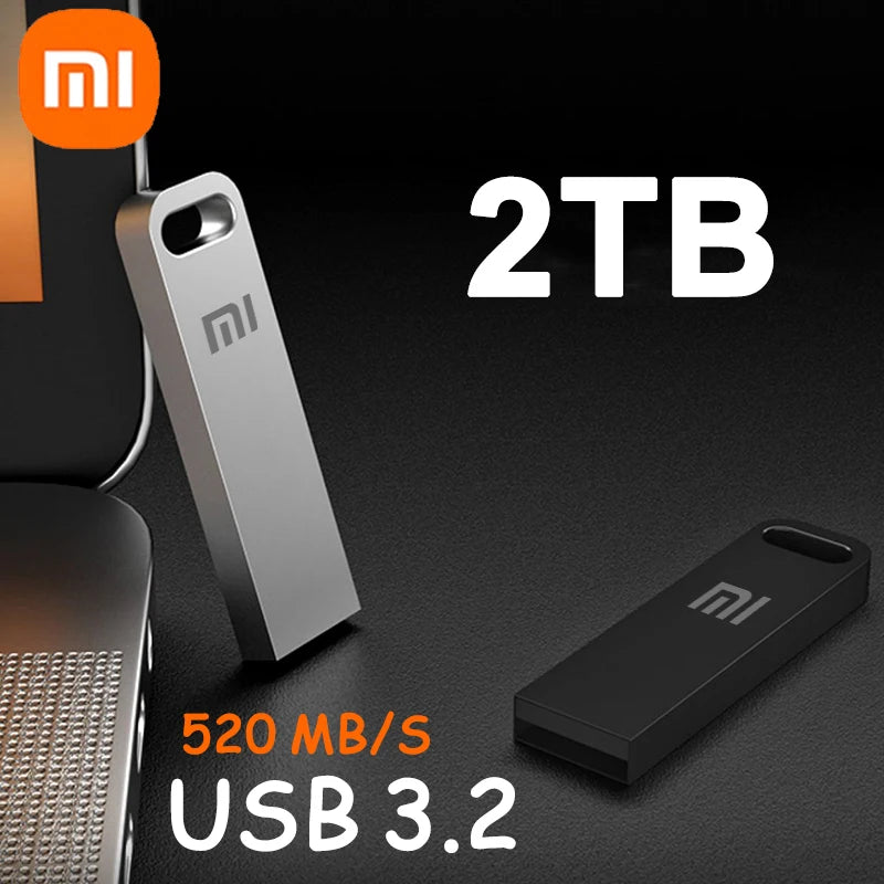 Pen Drive USB 3.2 – Alta Velocidade, Tipo-C, à Prova d’Água