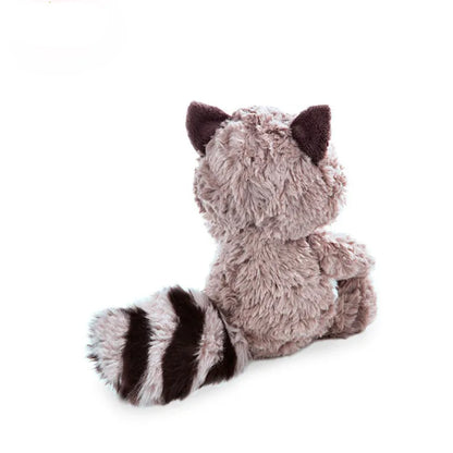 Bicho de Pelúcia de Guaxinim 25-35cm – Brinquedo de Pelúcia Macio e Fofo, Almofada para Crianças, Bebês