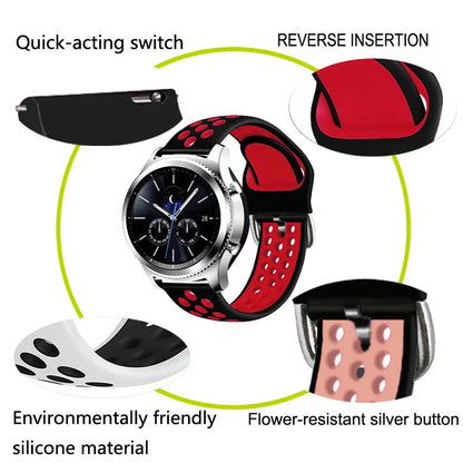 Pulseira de Silicone para Relógio Garmin