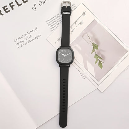 Relógio Quartz com Pulseira de Silicone