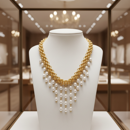 Conjunto com Mini Pérolas