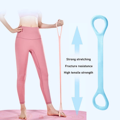 Faixa de Resistência para Exercícios  - Braços, Costas, Ombros, Yoga, Pilates e Fisioterapia