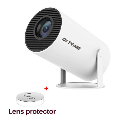 Projetor 4K Portátil  HY300 Plus foco eletrônico remoto  Bluetooth