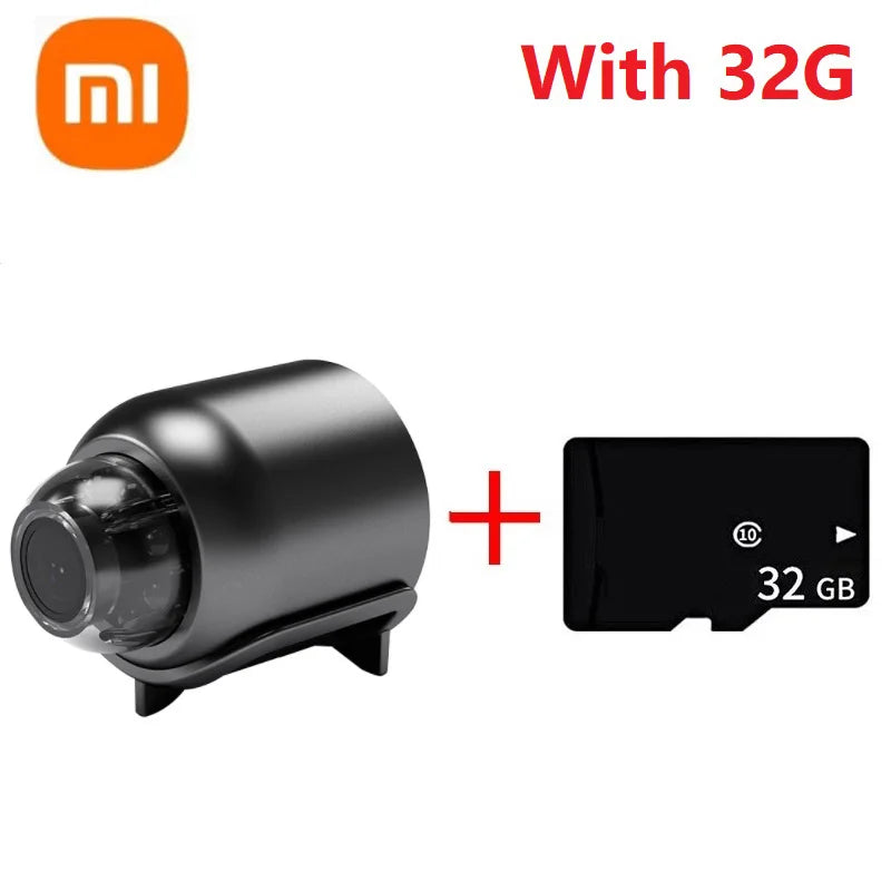 Câmera  1080P HD Wi-Fi Movimento Visão Noturna Sem Fio