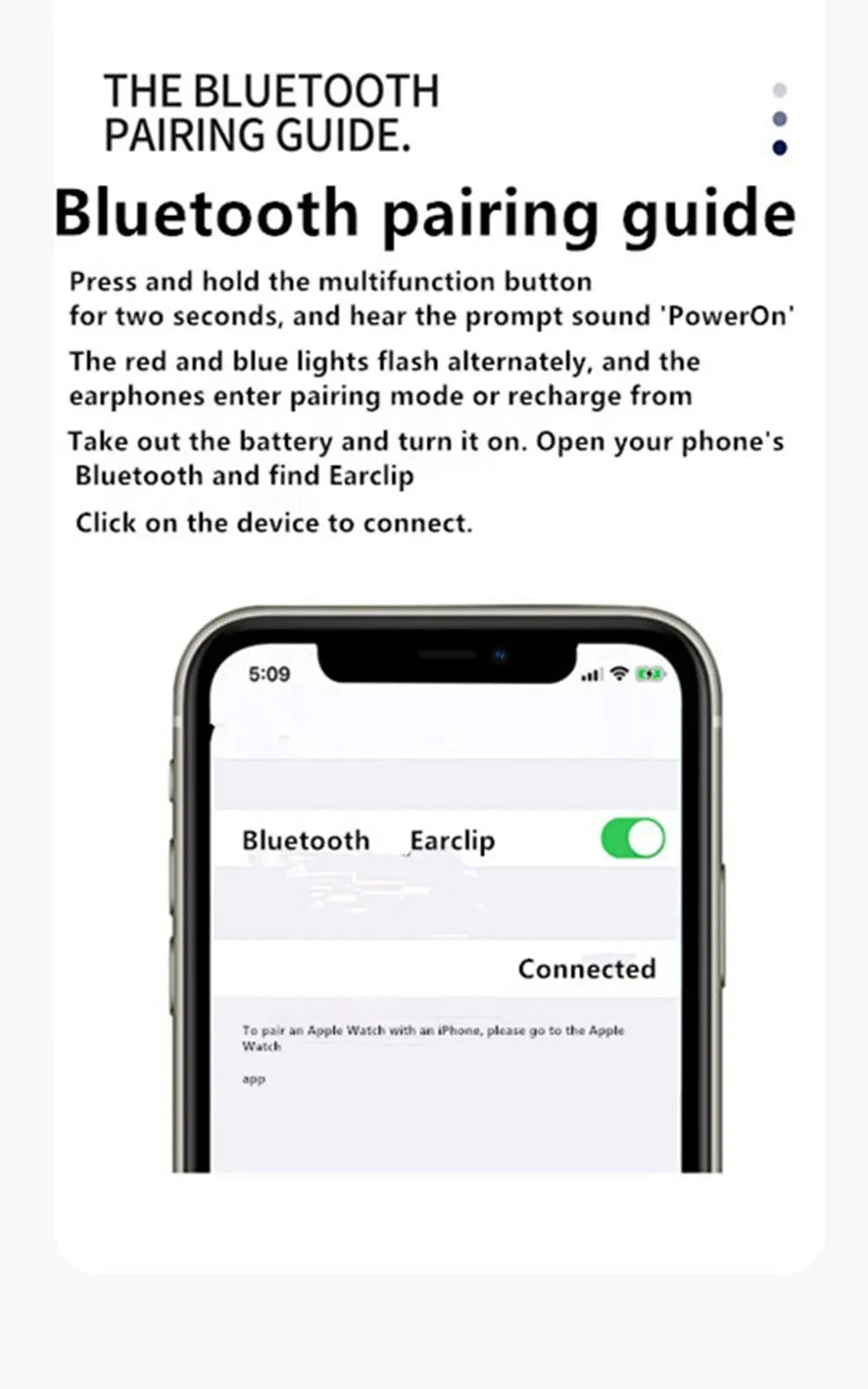 Fones de Ouvido  Condução Óssea Bluetooth com Microfone e Redução de Ruído
