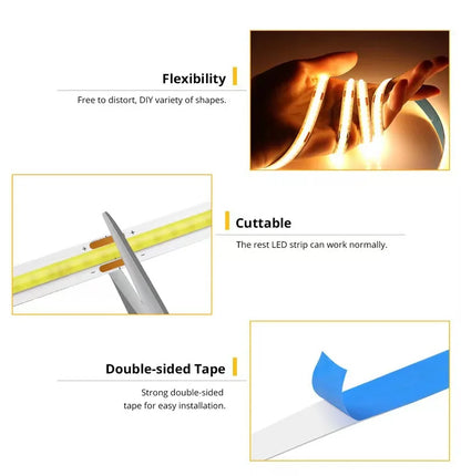 Fita LED com Sensor Touch – Regulável, USB