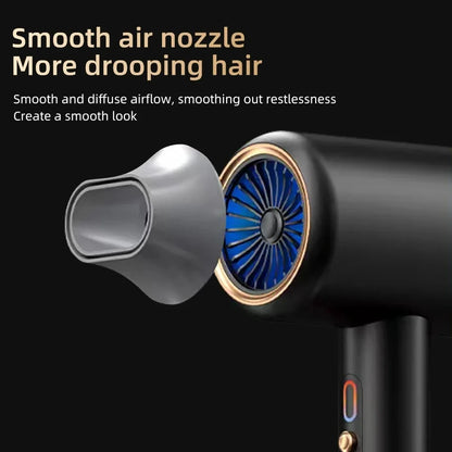 Secador de Cabelo Profissional  2400W Ions Negativos